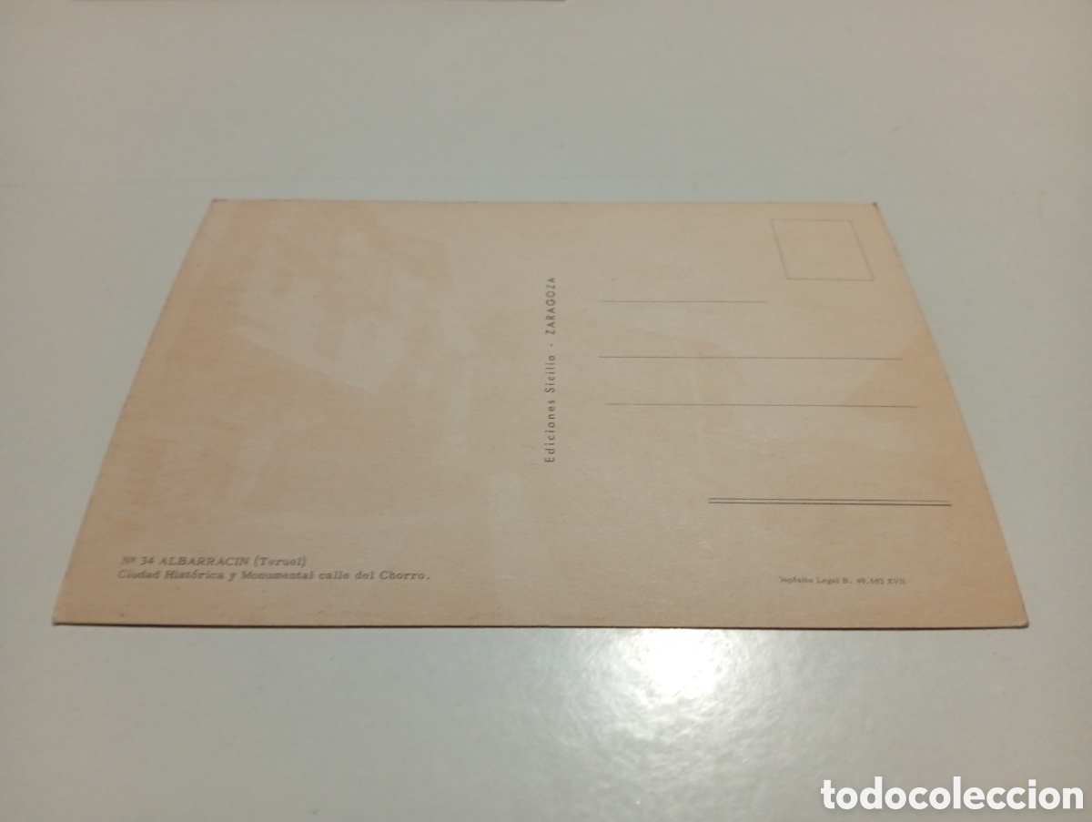 Postales: Postal Albarrac&iacute;n........ - Foto 2