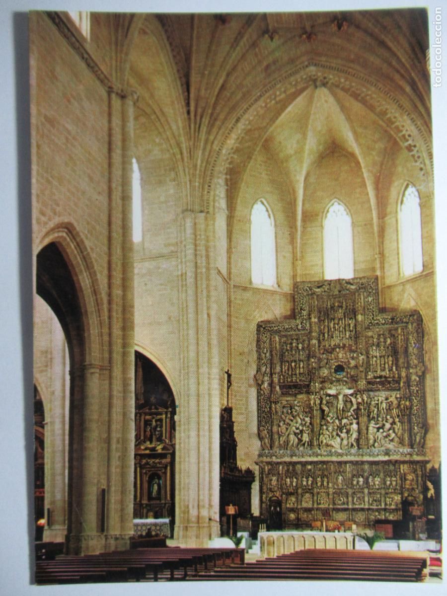 Postales: Huesca - Catedral. Retablo Altar Mayor de Forment - Foto 1