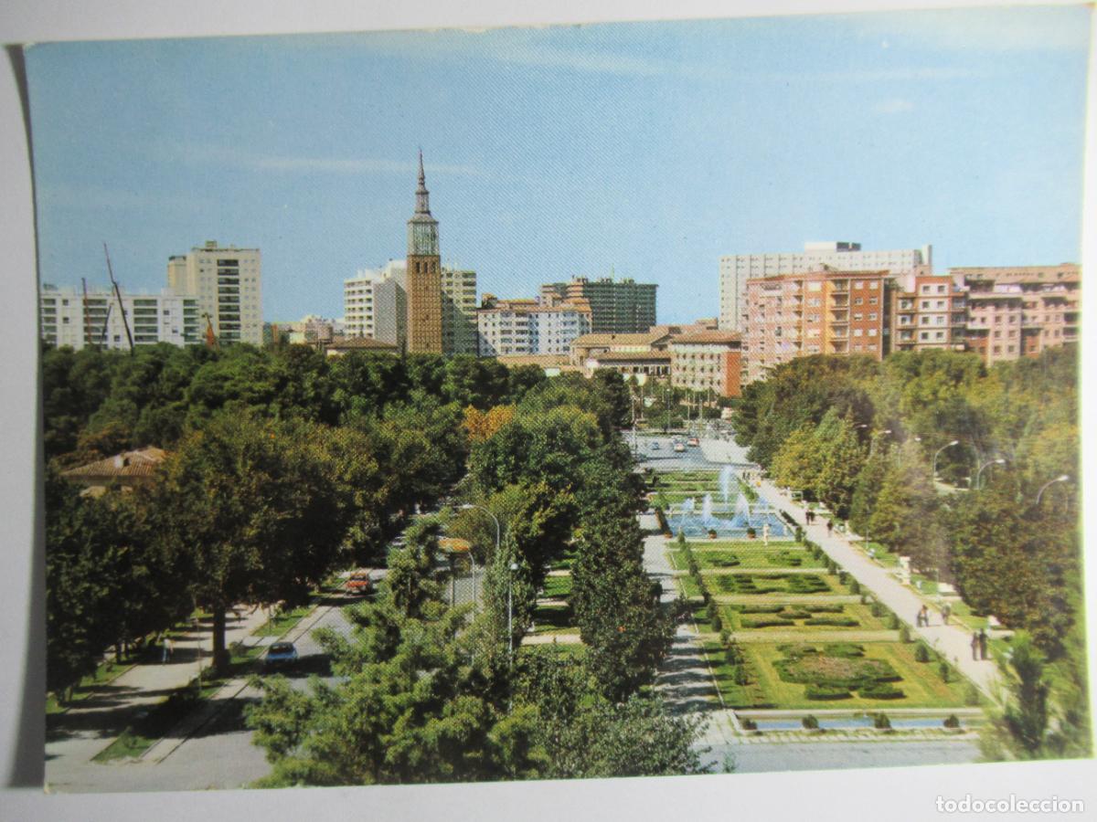 Postales: Zaragoza - Parque de Primo de Rivera - Foto 1