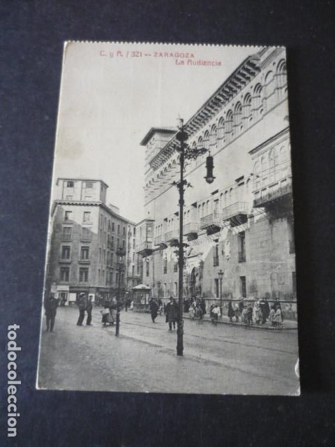 Postales: ZARAGOZA LA AUDIENCIA - Foto 1