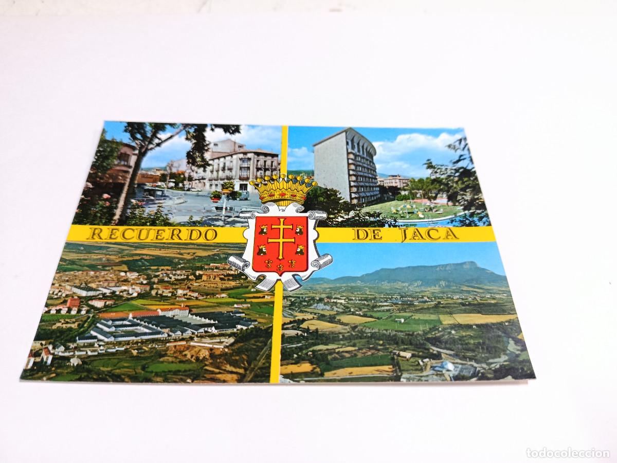 Postales: HUESCA - POSTAL JACA - BELLOS ASPECTOS DE LA CIUDAD - Foto 1