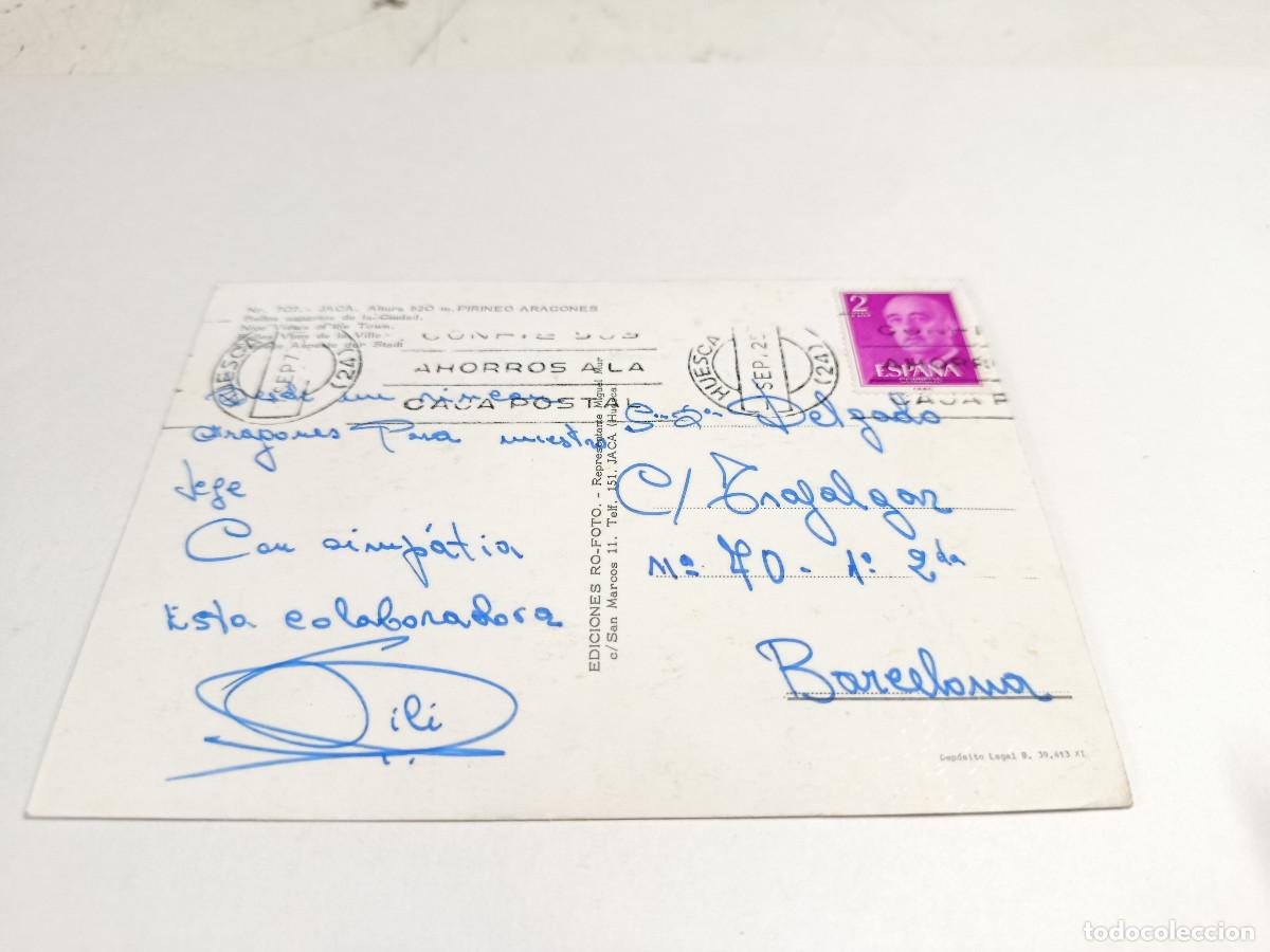 Postales: HUESCA - POSTAL JACA - BELLOS ASPECTOS DE LA CIUDAD - Foto 2
