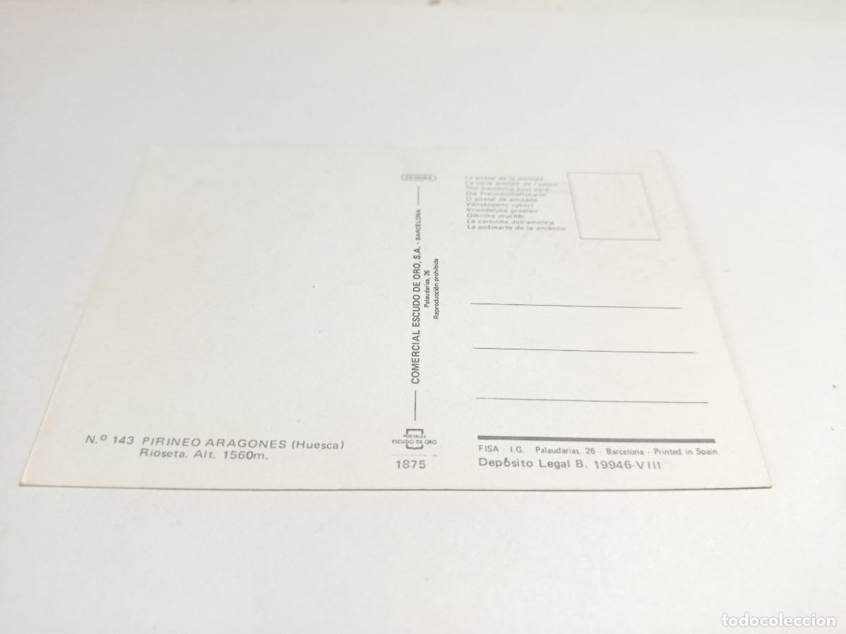 Postales: HUESCA - POSTAL RIOSETA - Foto 2