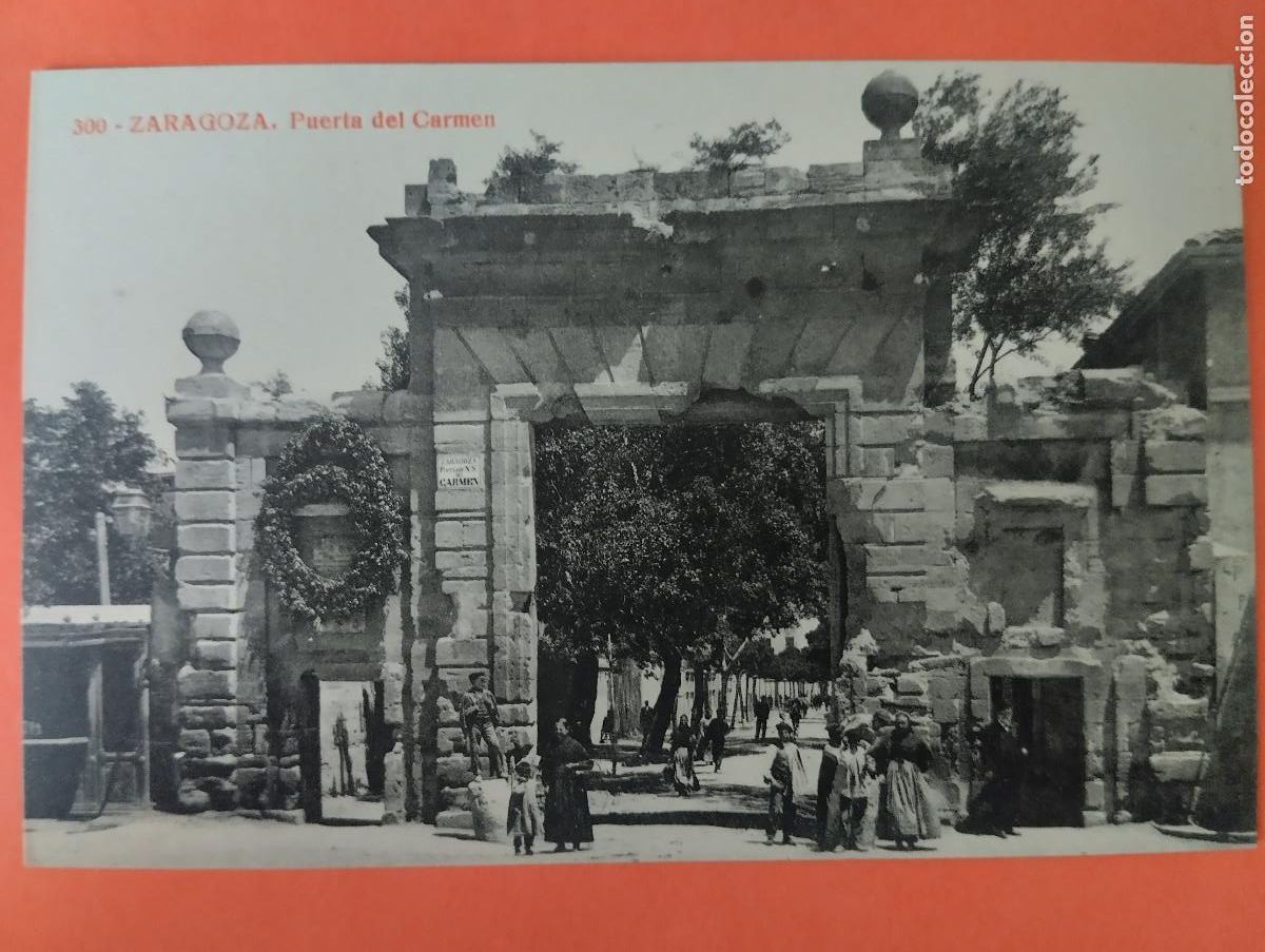 Postales: ZARAGOZA PUERTA DEL CARMEN. - Foto 1