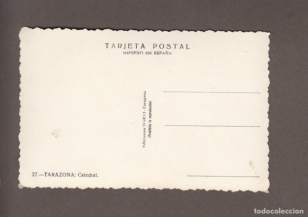Postales: TARAZONA (ZARAGOZA).- CATEDRAL - Foto 2