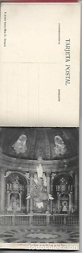 Postales: LIBRO DE POSTALES CON 20 TARJETAS DE ZARAGOZA - Foto 2