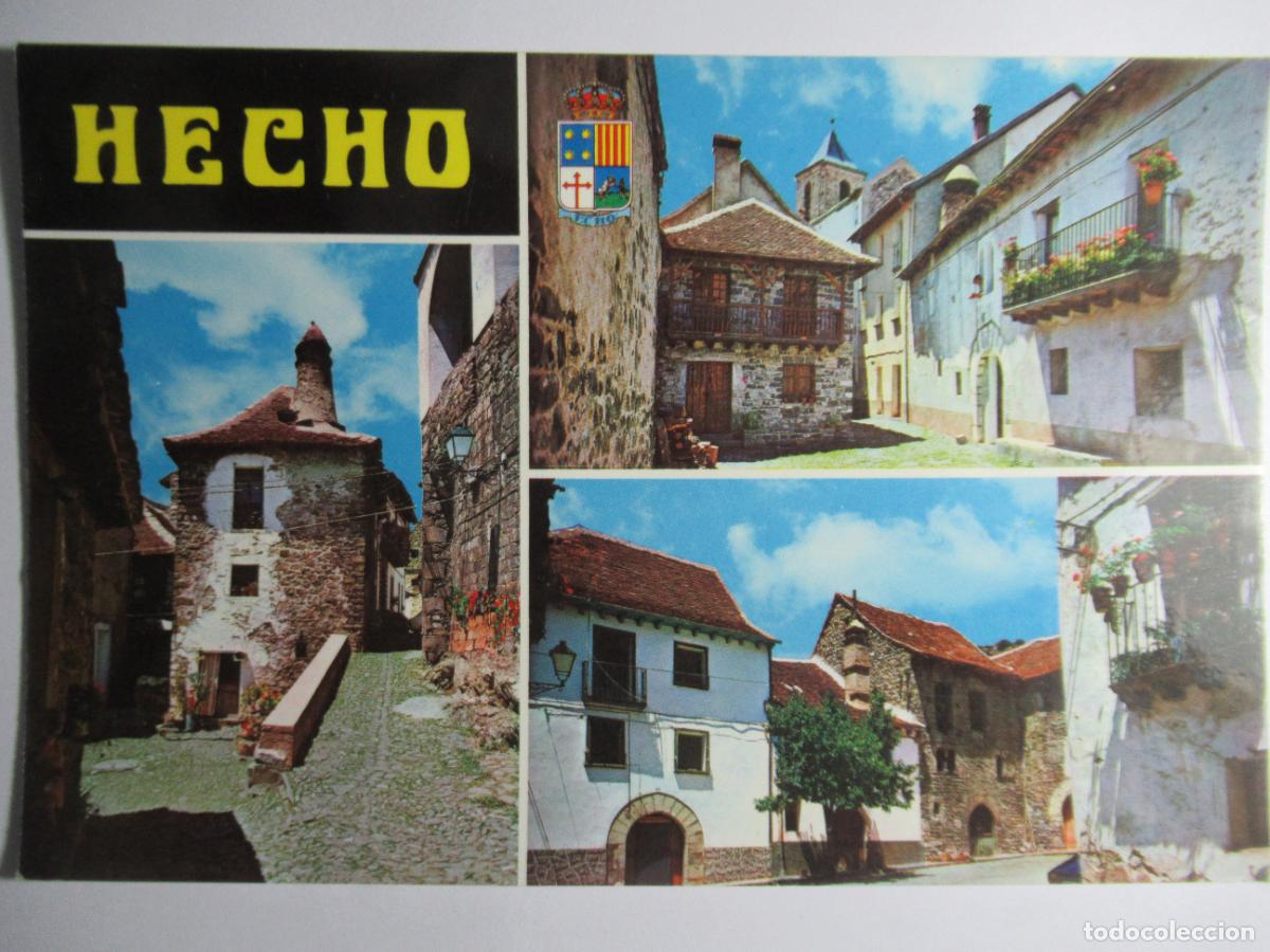Postales: Hecho (Huesca) - Rincones t&iacute;picos - Foto 1