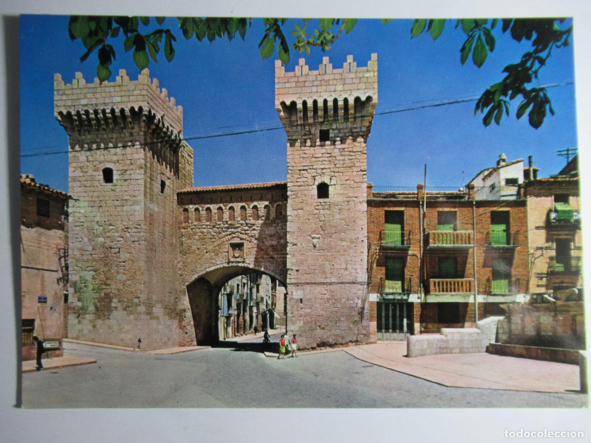 Postales: Daroca (Zaragoza) - Puerta Baja - Foto 1