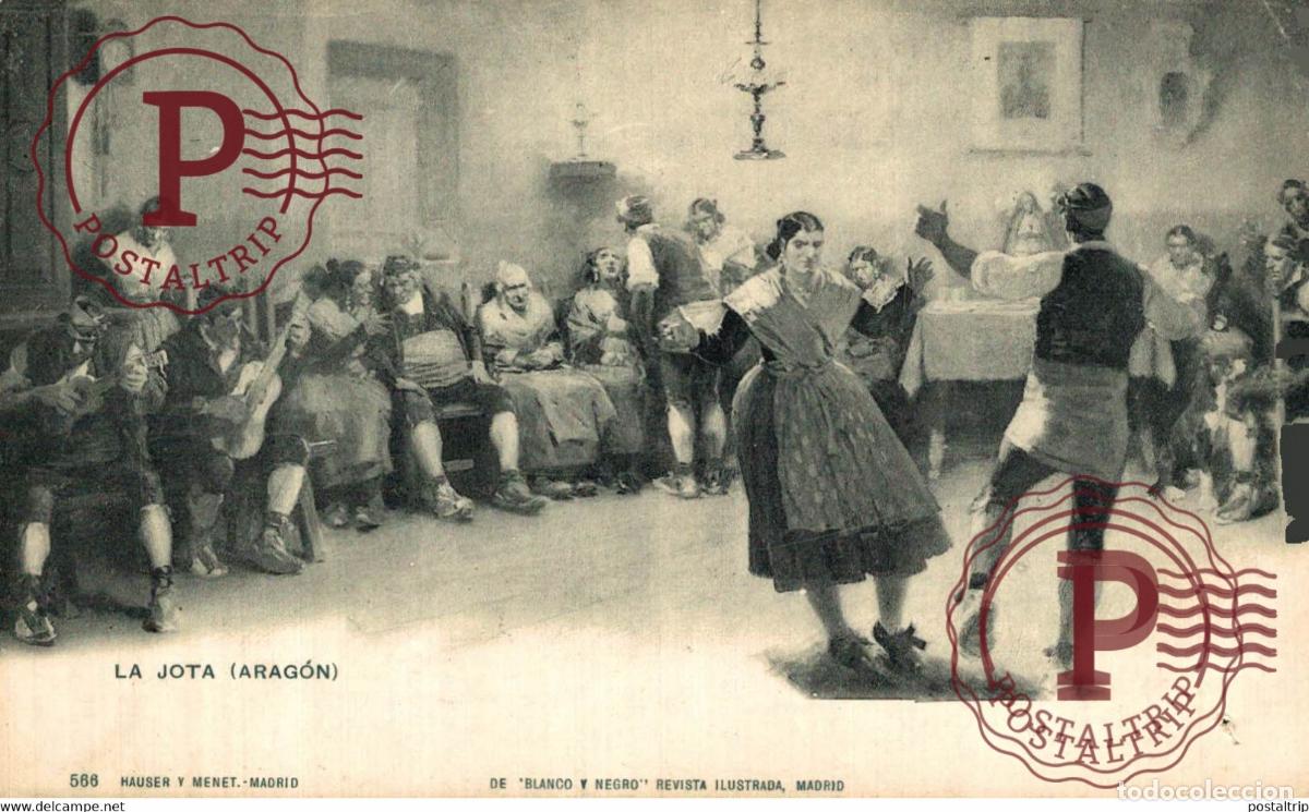 Postales: LA JOTA ARAGON ARAGON - Foto 1