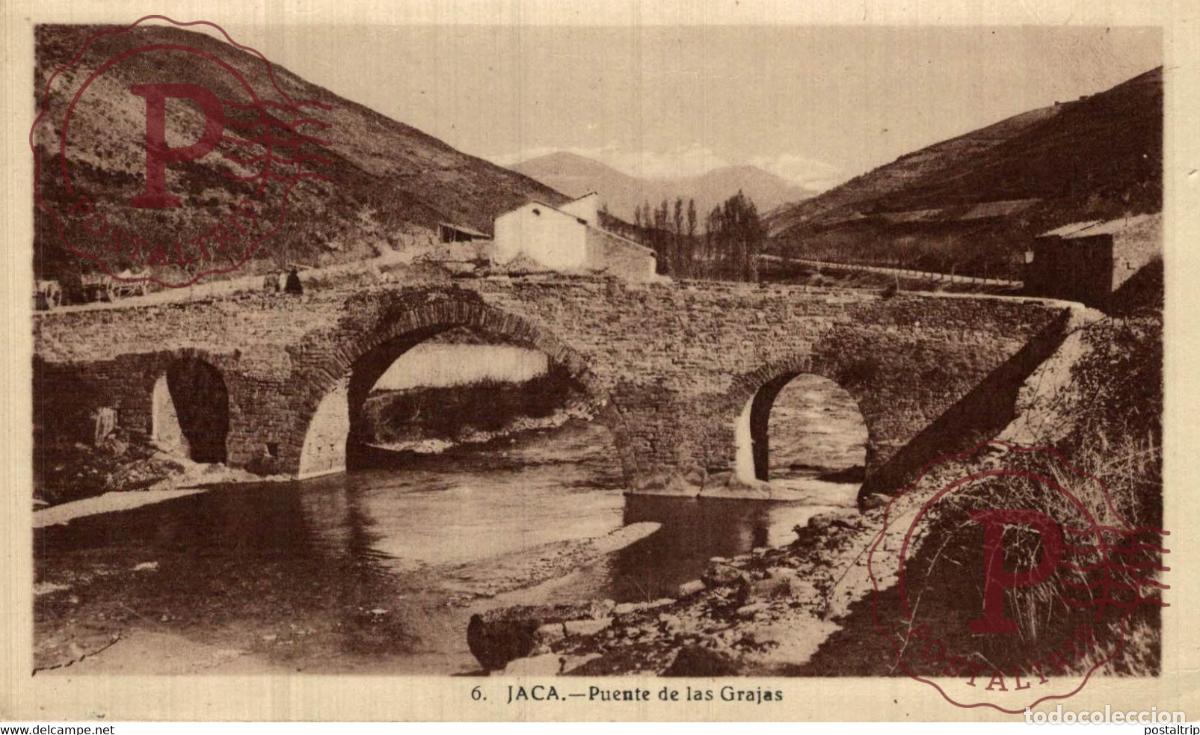 Postales: HUESCA. JACA. SIERRA DE LAS GRAJAS. - Foto 1