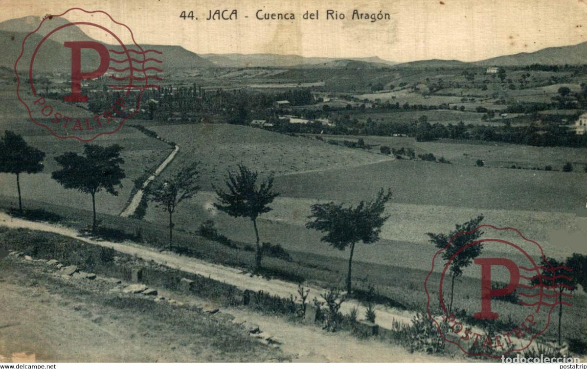 Postales: JACA. CUENCA DEL RIO ARAGON. - Foto 1