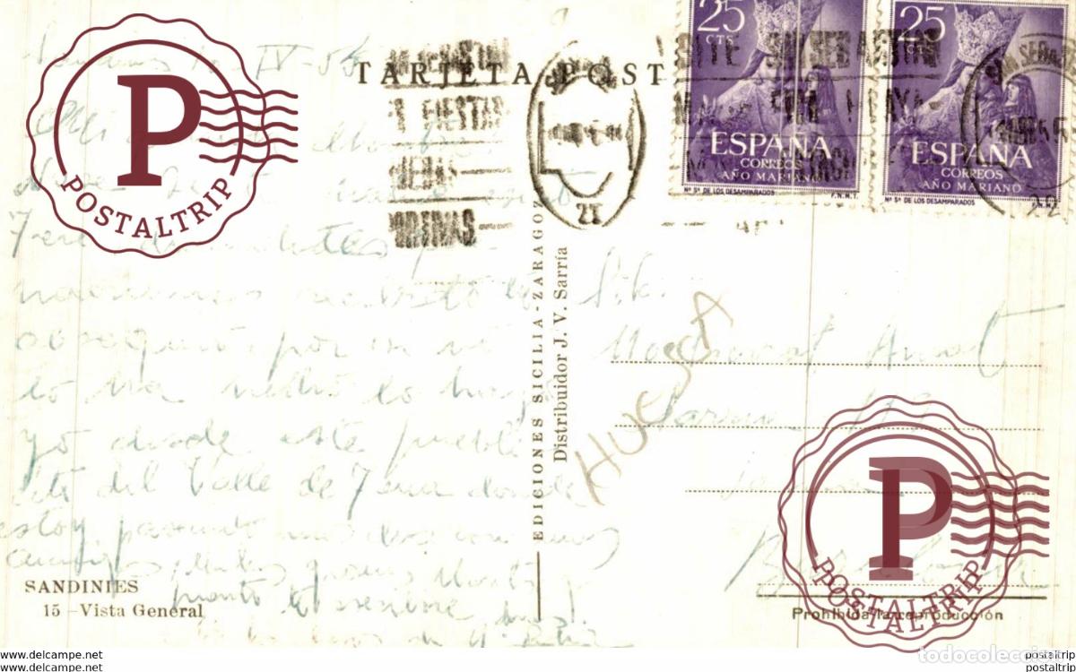 Postales: SANDINIES. VISTA GENERAL - Foto 2