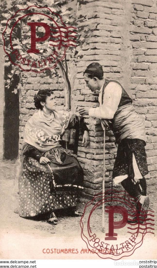 Postales: COSTUMBRES ARAGONESAS - Foto 1