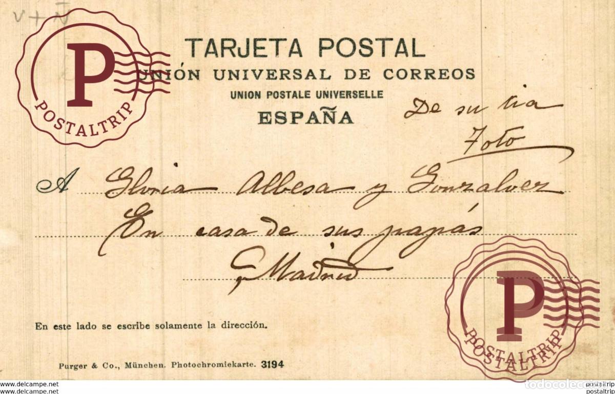 Postales: ARAGON. - UNA JUERGA - Foto 2