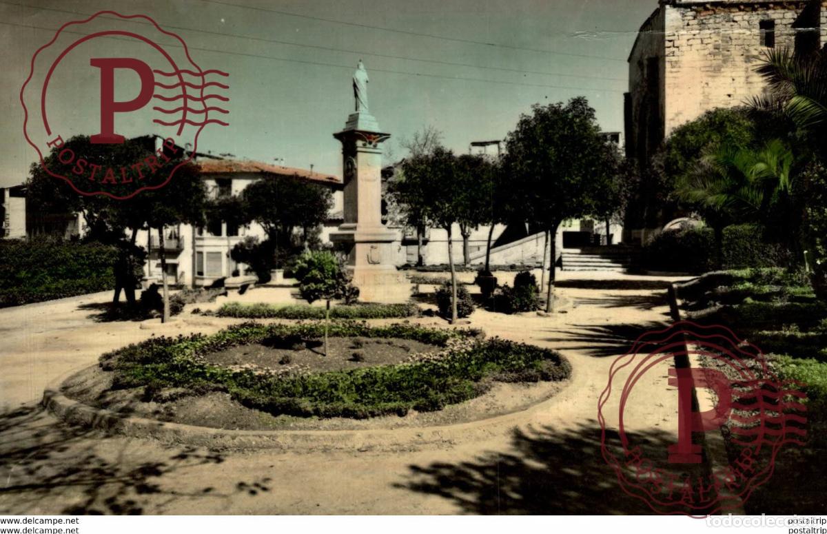 Postales: CASPE. MONUMENTO AL CORAZON DE JESUS - Foto 1