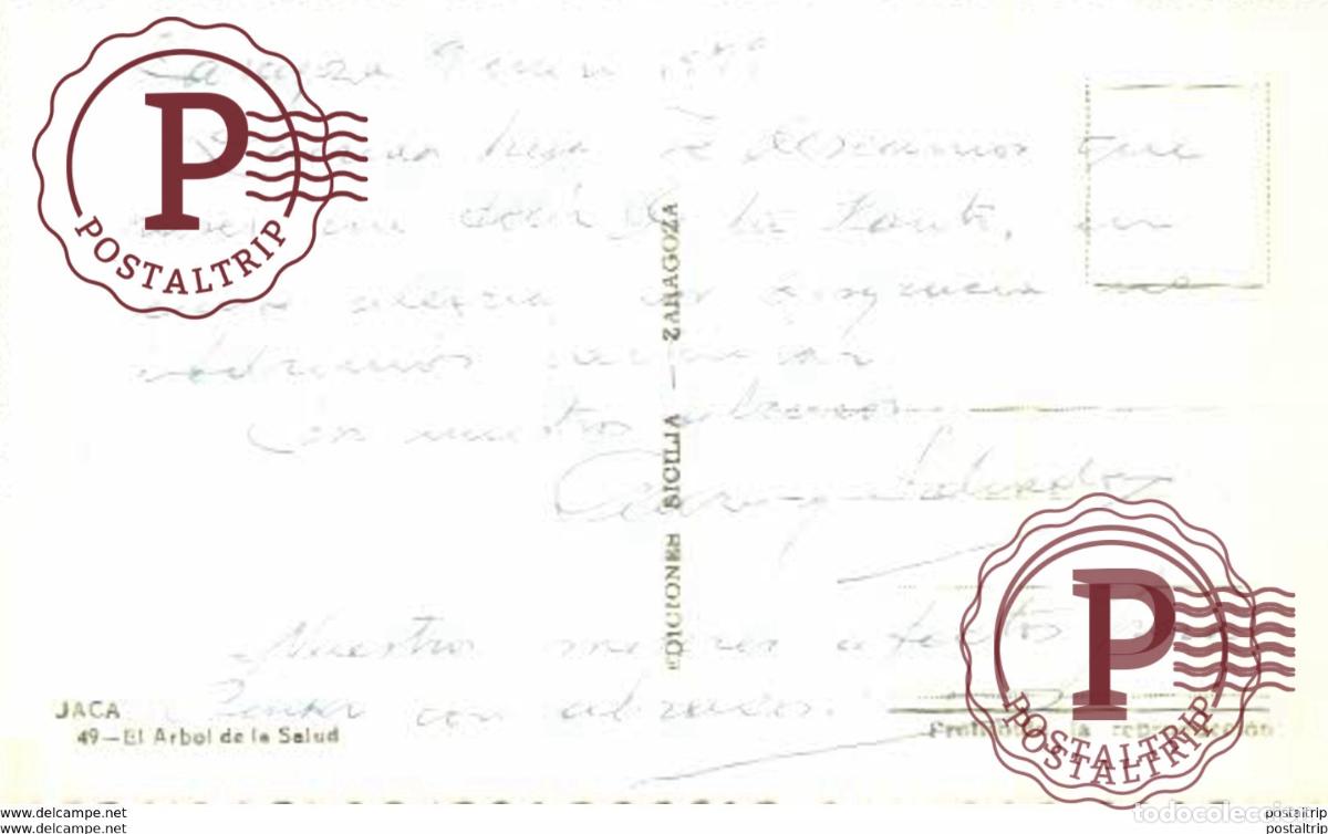 Postales: JACA. ARBOL DE LA SALUD - Foto 2