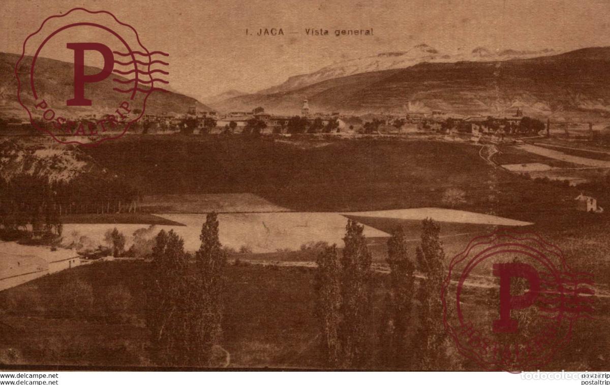 Postales: HUESCA. JACA. VISTA GENERAL. - Foto 1