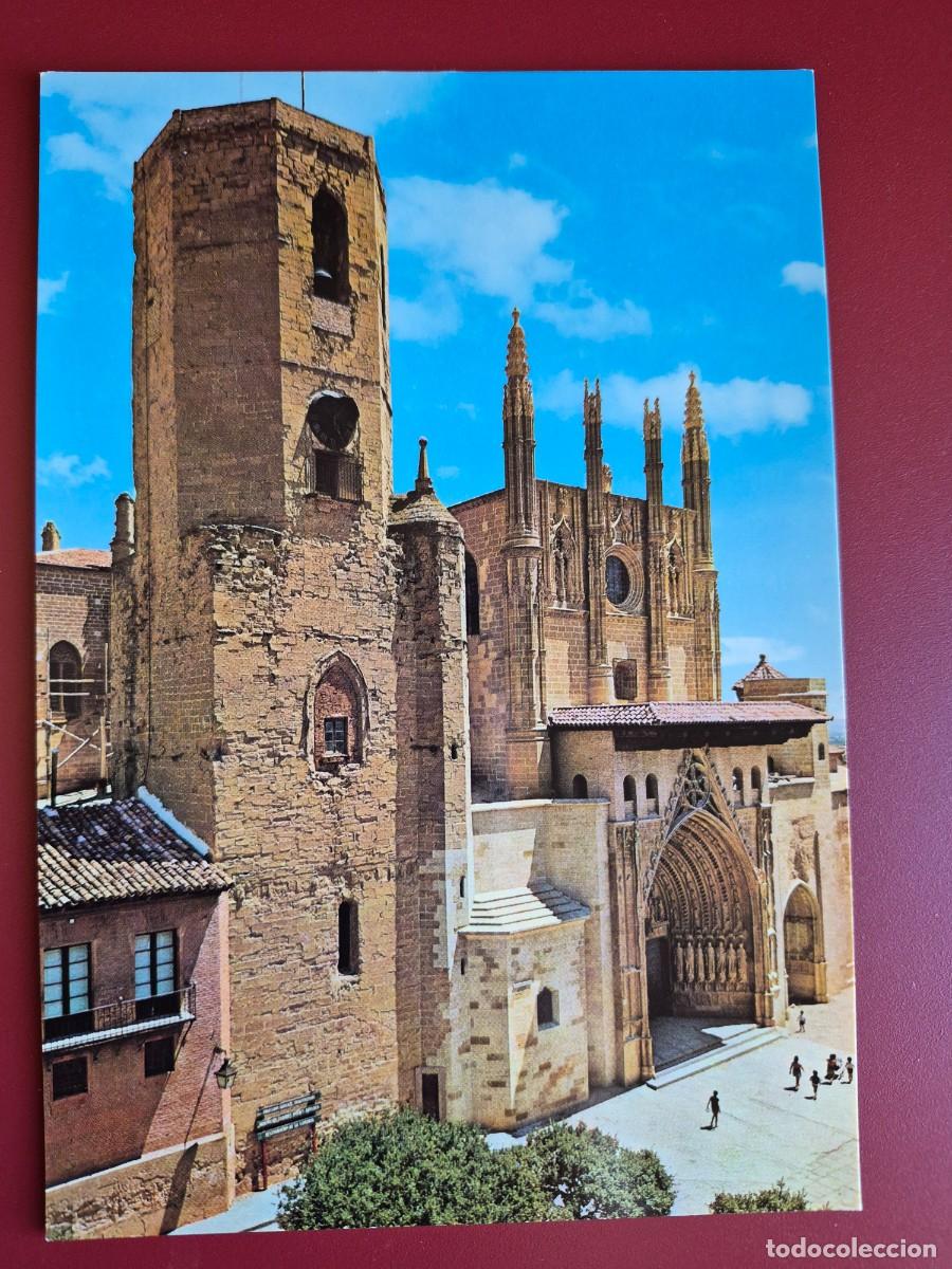 Postales: Postal fachada de la catedral de Huesca - Foto 1