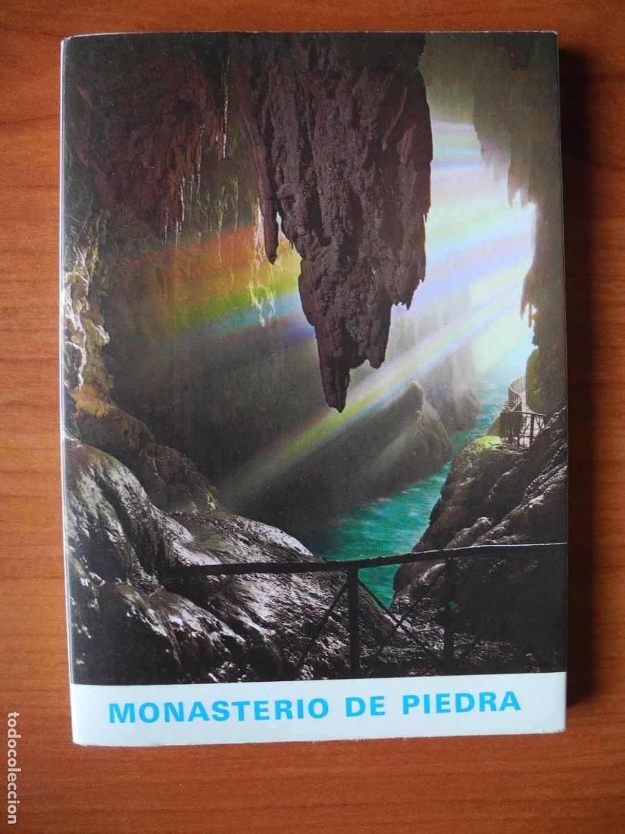 Postales: Monasterio de Piedra. Bloc de 10 postales. - Foto 1