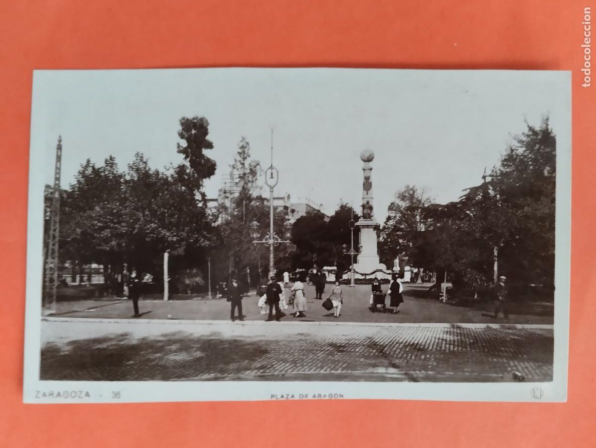 Postales: ZARAGOZA. PLAZA DE ARAGON. - Foto 1