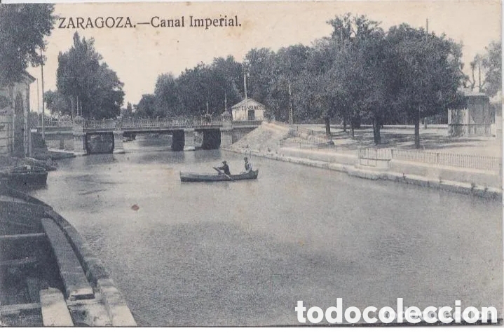 Postales: ZARAGOZA - CANAL IMPERIAL - Foto 1