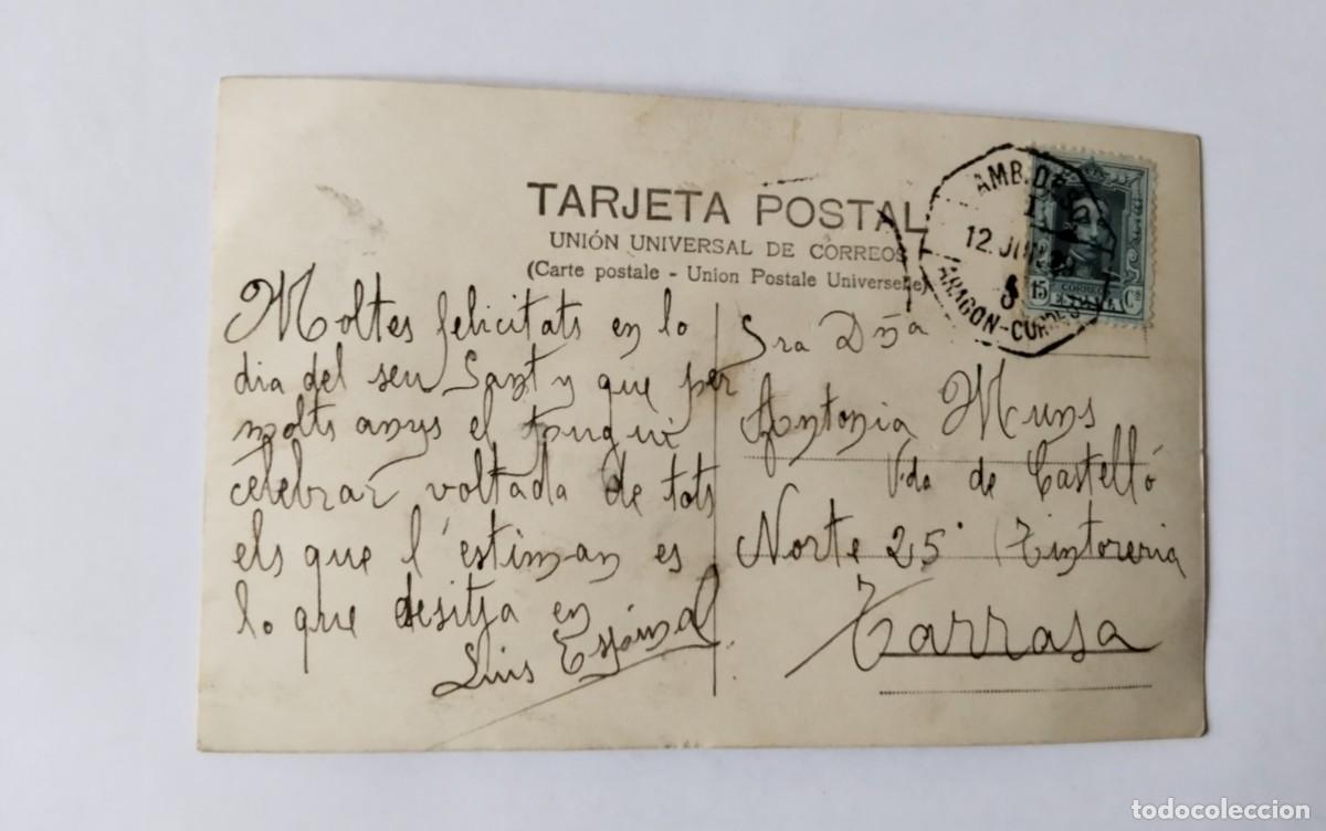 Postales: CASTEJON DE SOS , POSTAL ANTIGUA, BLANCO Y NEGRO , - Foto 3
