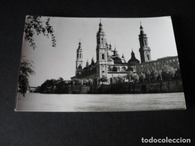 Postales: ZARAGOZA BASILICA DEL PILAR Y RIO EBRO - Foto 1