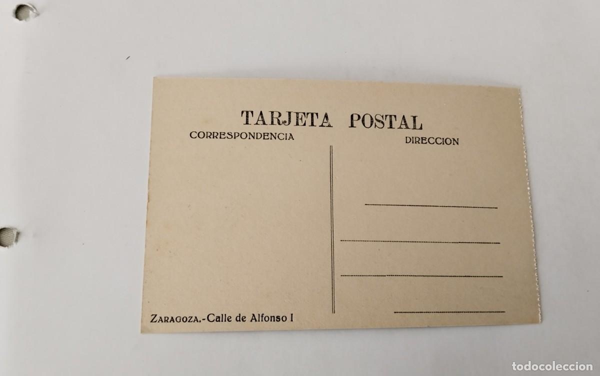 Postales: ZARAGOZA , POSTAL ANTIGUA , BLANCO Y NEGRO - Foto 3