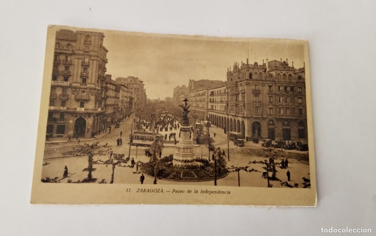 Postales: ZARAGOZA , POSTAL ANTIGUA , BLANCO Y NEGRO - Foto 1