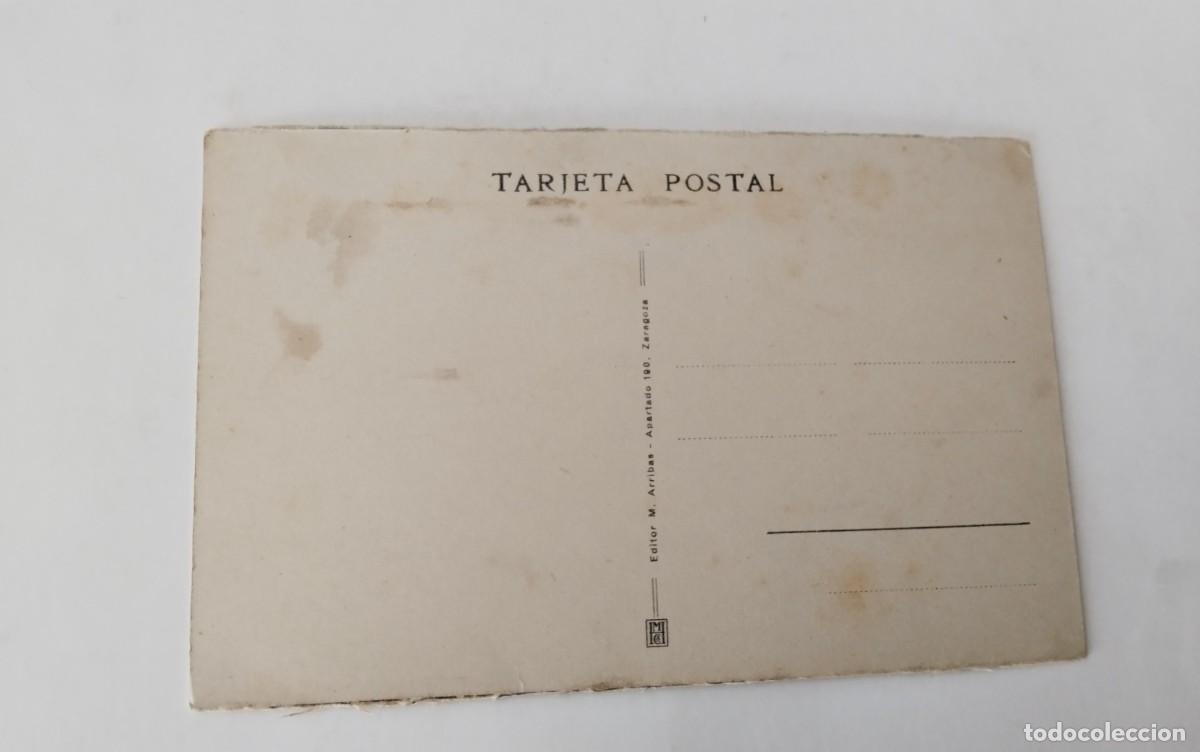 Postales: ZARAGOZA , POSTAL ANTIGUA , BLANCO Y NEGRO - Foto 3