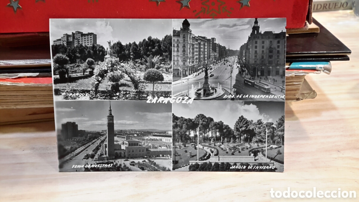 Postales: Postal - Zaragoza (blanco y negro) - Foto 1