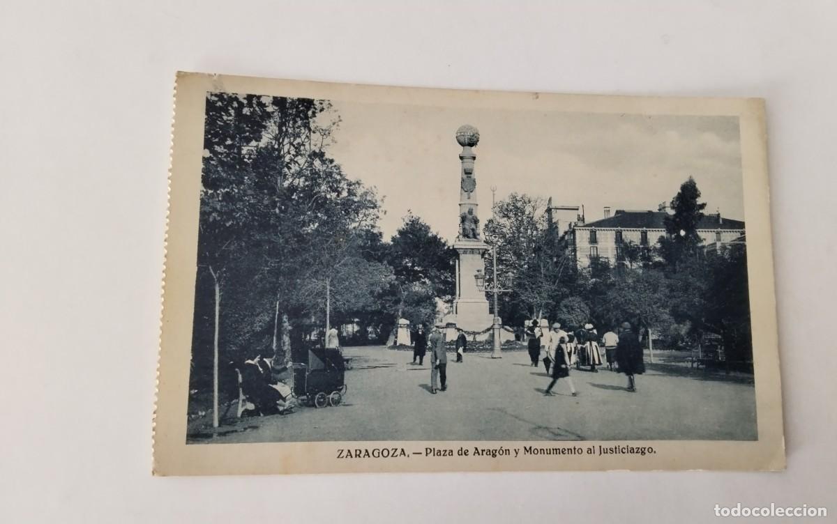 Postales: ZARAGOZA , POSTAL ANTIGUA , BLANCO Y NEGRO - Foto 1