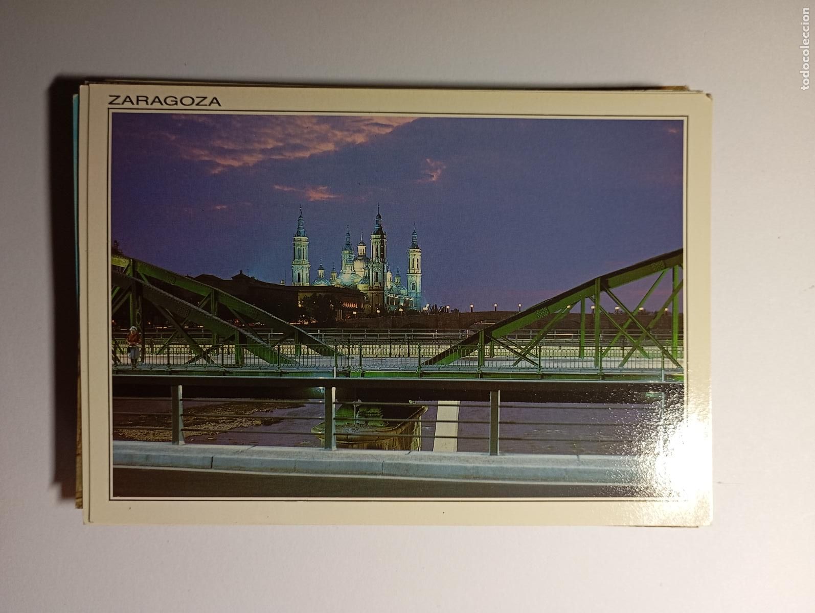 Postcards: POSTAL DE ZARAGOZA. EL PILAR Y R&Iacute;O EBRO. TDKP26C