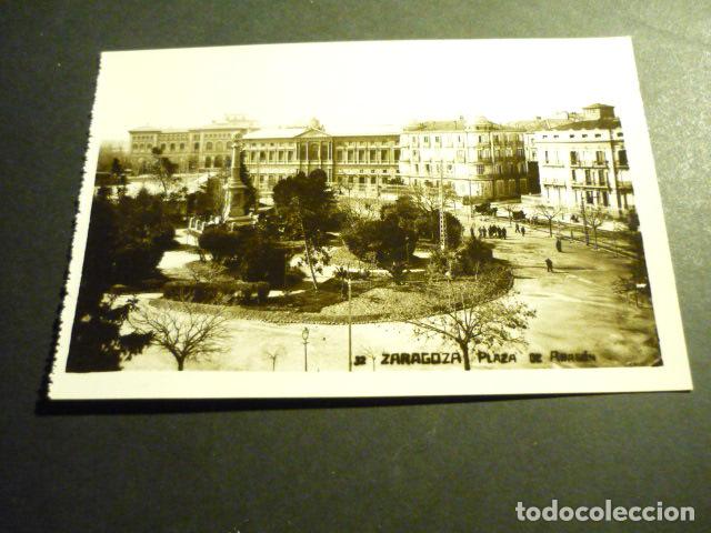 Postales: ZARAGOZA PLAZA DE ARAGON - Foto 1