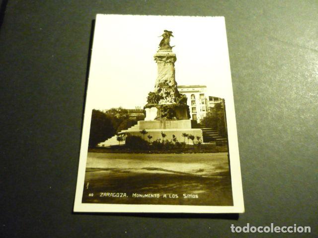 Postales: ZARAGOZA MONUMENTO A LOS SITIOS - Foto 1
