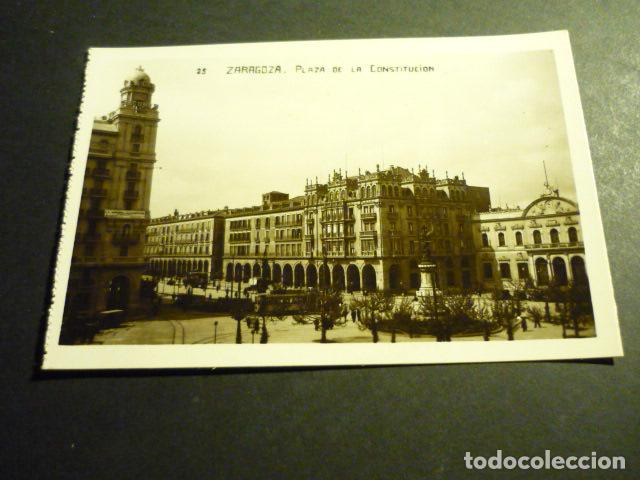Postales: ZARAGOZA PLAZA DE LA CONSTITUCION - Foto 1
