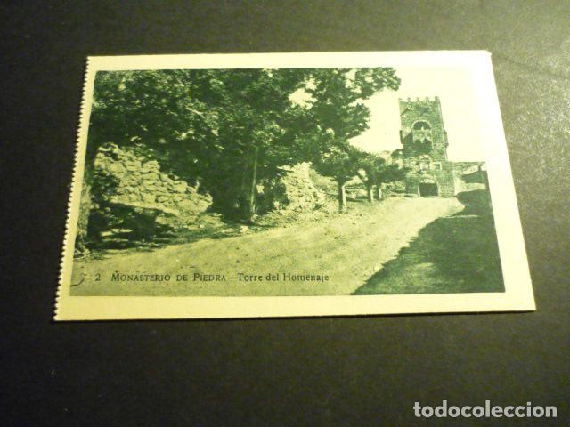 Postales: MONASTERIO DE PIEDRA ZARAGOZA POSTAL - Foto 1