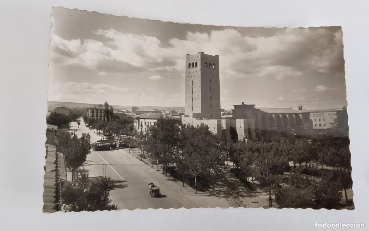 Postales: ZARAGOZA , POSTAL ANTIGUA , BLANCO Y NEGRO - Foto 2