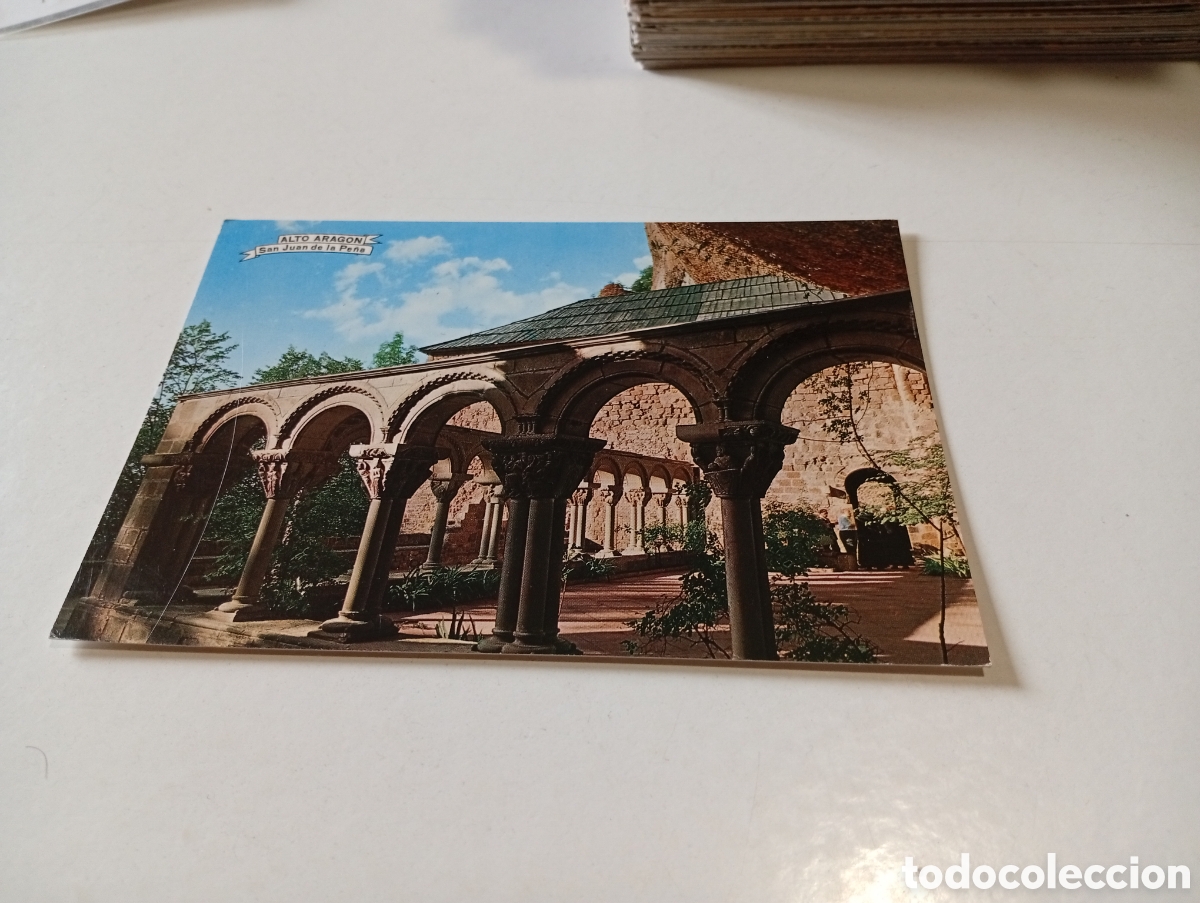 Postales: Postal San Juan de la Pe&ntilde;a claustro - Foto 1