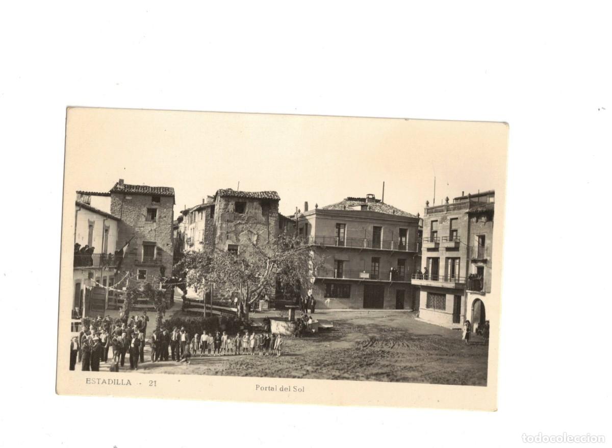 Postales: ESTADILLA. 21 PORTAL DEL SOL. - Foto 1