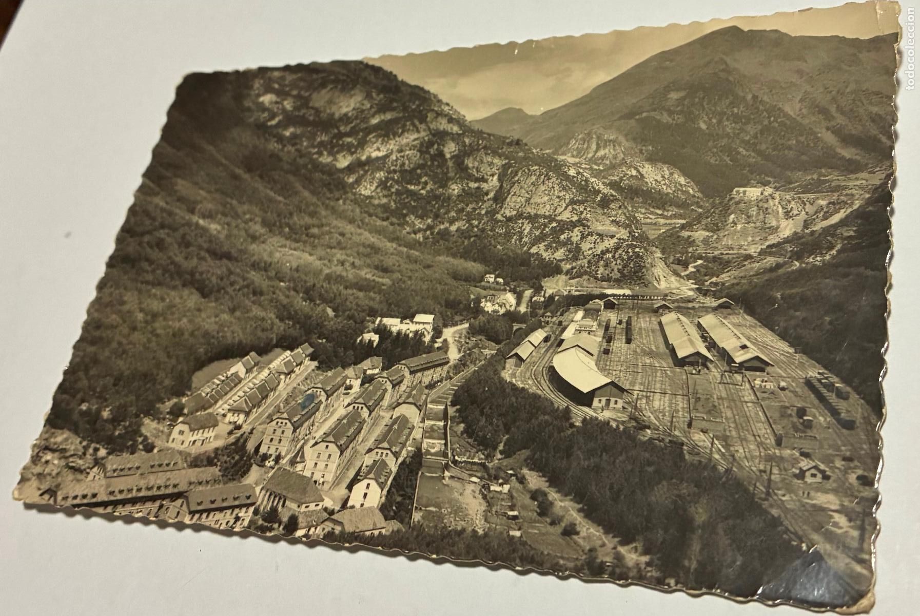 Postales: POSTAL FOTOGRAFICA CANFRANC, VISTA PARCIAL, A&Ntilde;OS 60,