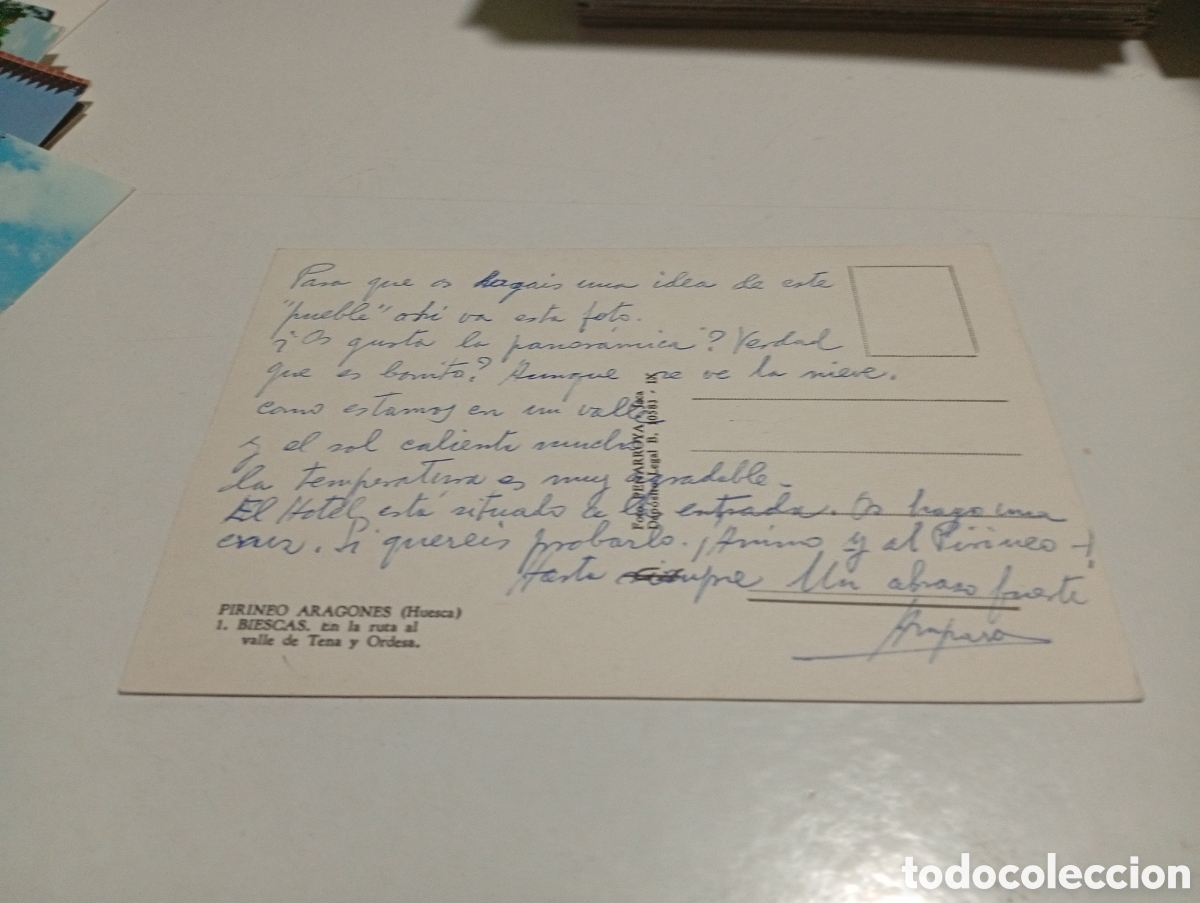 Postales: Postal biescas.......... - Foto 2
