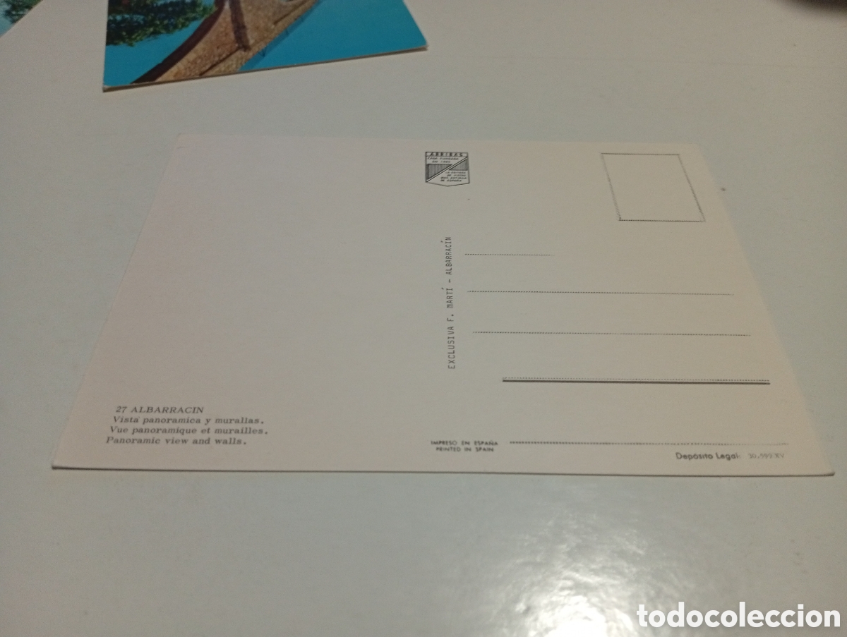 Postales: Postal Albarrac&iacute;n......... - Foto 2