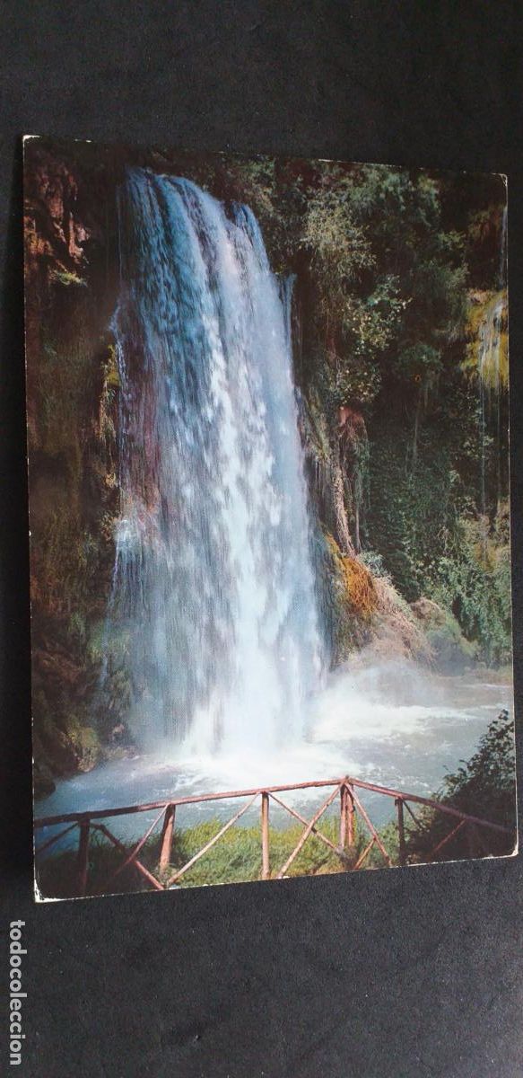 Postales: ZARAGOZA-V23-150X105mm.-NO ESCRITA-MONASTERIO DE PIEDRA-CASCADA CAPRICHOSA