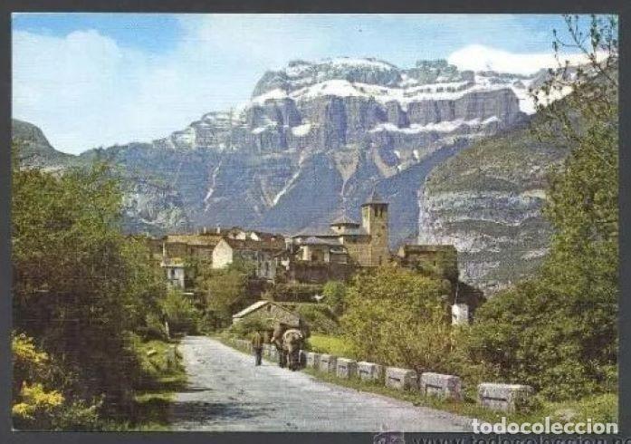 Postcards: Torla *Vista panor&aacute;mica...* Ed. Sicilia n&ordm; 74. Gofrada. Nueva.