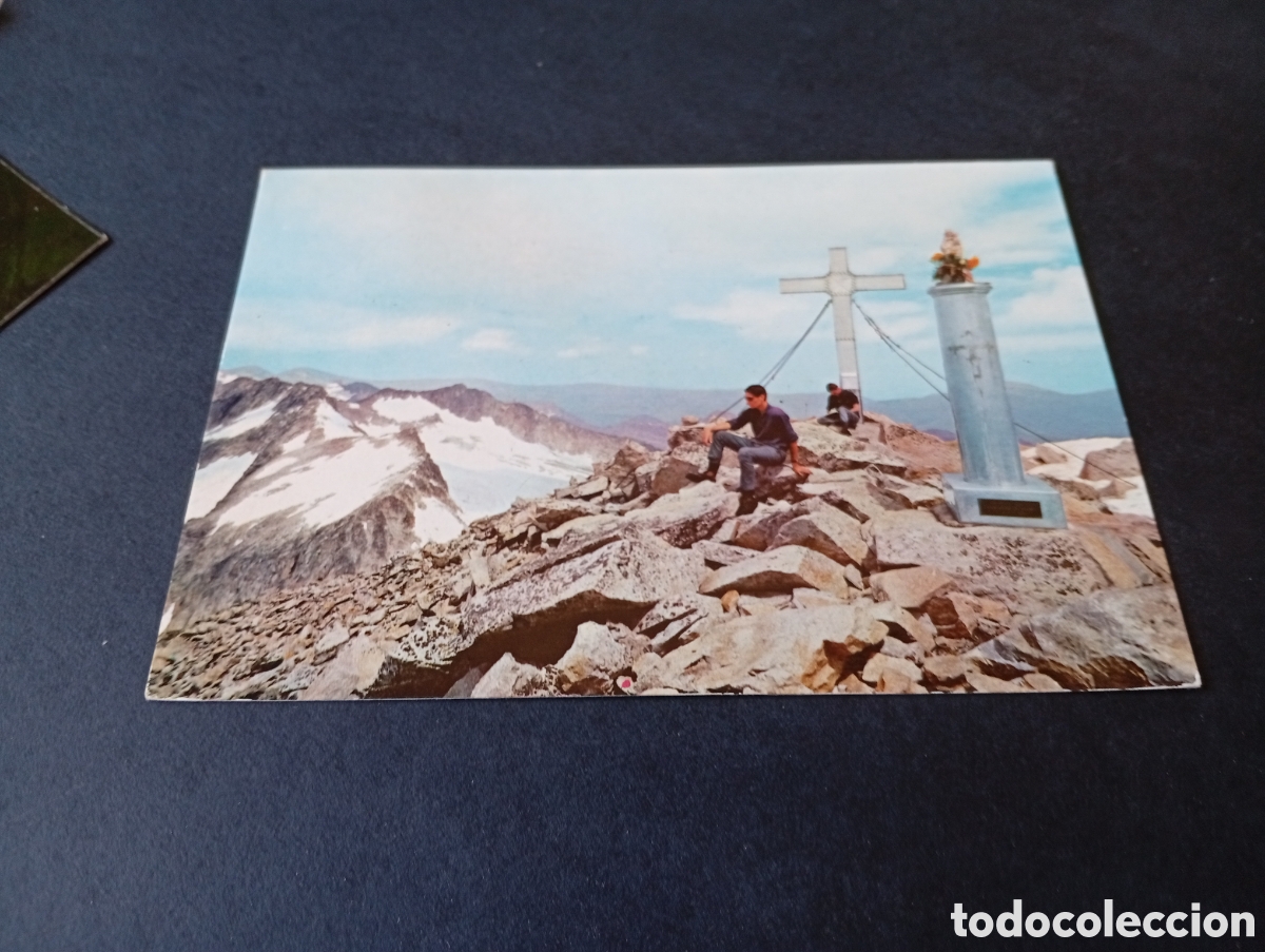 Postales: Postal Benasque cima del Aneto - Foto 1