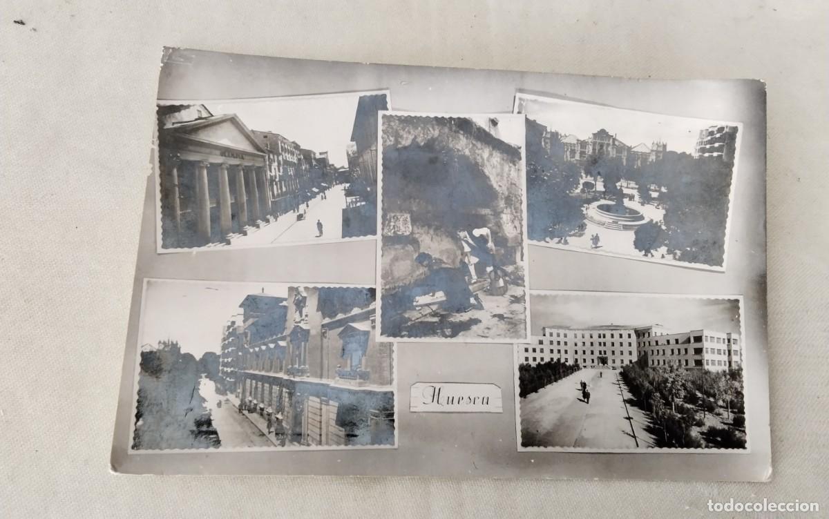 Postales: HUESCA , POSTAL ANTIGUA , BLANCO Y NEGRO - Foto 1