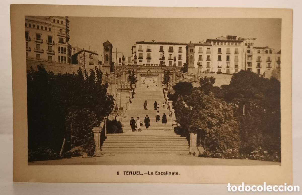 Postales: Teruel,La escalinata - Foto 1