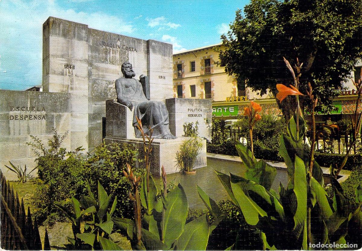 Postales: Postal Monumento a Joaqu&iacute;n Costa en Graus, Huesca - Foto 1