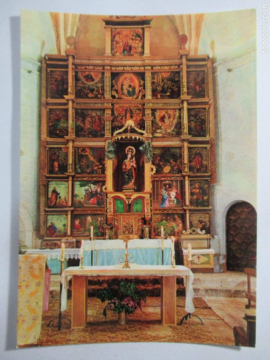 Postales: Albarrac&iacute;n (Teruel) - Altar de Santa Mar&iacute;a de Albarrac&iacute;n - S/C